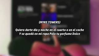 Alex Rose & Myke Towers - Darte (Letra - 2da versión)