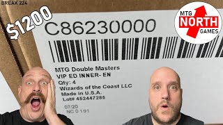 Opening 2 Inner Cases of VIP Double Masters! $1200! MTG