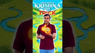 Tributaries of Krishna River Trick  🔥🔥🔥 #gktricks #tricks #trending #viralshort #neonclasses