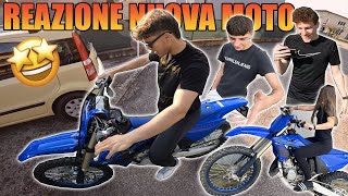 REAZIONE dei MIEI AMICI alla MOTO NUOVA!! 🥵