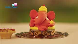 Fevicryl Hobby Ideas | Learn To Make Colourful Ganesh Idol Using Super Dough