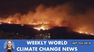 Weekly World Climate Change News | 26.10.2019