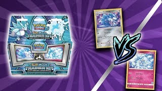 Pokemon TCG Alolan Ninetales VS. Alolan Sandslash Theme Deck Battle!