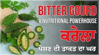 Bitter Gourd A Nutritional Powerhouse | ਕਰੇਲਾ ਪੋਸ਼ਣ ਦੀ ਤਾਕਤ ਦਾ ਘਰ | Benefits of Bitter Gourd