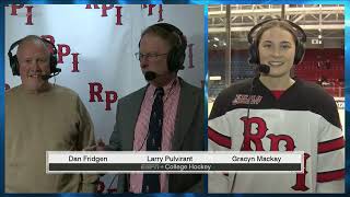 RPI Women's Ice Hockey vs Merrimack College