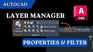 AutoCAD How to Filter Layer Manager Full Tutorial