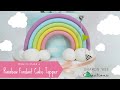 Learn With Sharon Wee - Rainbow and Clouds Topper Learn With Sharon Wee - Rainbow and Clouds Topper