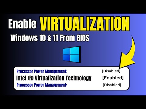 How to Enable Virtualization in Windows 10/11 (From BIOS) 2024 – Intel & AMD