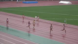 女4x100mR  準決1 全国高校北九州予選