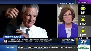 KSNV - Rosen Calls Out Tuberville’s Extreme Anti-Choice Blockade of Military Promotions