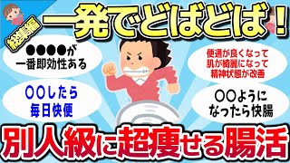 【有益スレ】★総集編★ガチで便がめっちゃでて激やせする 驚愕の腸活！まとめww【ゆっくり解説】