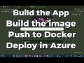Build, Dockerize & Deploy a Spring Boot REST API on Azure