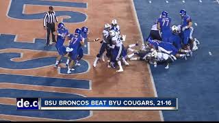 Rypien, Boise St. hold off BYU for 21-16 win