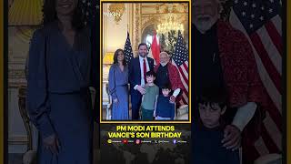 PM Modi Attends US Vice President JD Vance’s Son’s Birthday Party, Gives Him Presents