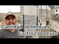 Cuantos bloques necesito para un muro