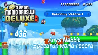 [TWR]NSMBUDX W3-1 any% Nabbit 436