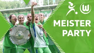 Meisterparty im Stadion - Deutscher Meister 2018 | VfL Wolfsburg Frauen