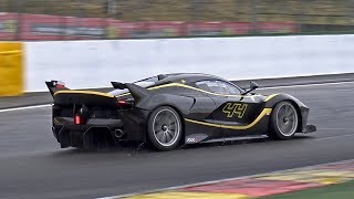 $3.0 Million Ferrari FXX K - INSANE V12 EXHAUST SOUNDS!