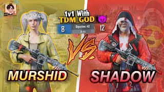 I Made The Impossible Possible In a TDM Challenge 😨 || 1v1 With @shadowgamingyt162  No Hate ❤️