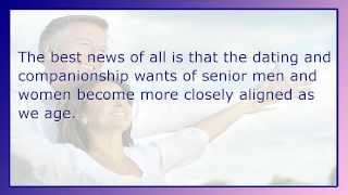Seniors Dating Seniors: What do Women Want?
