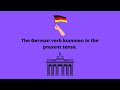 The German verb kommen in the present tense - A1