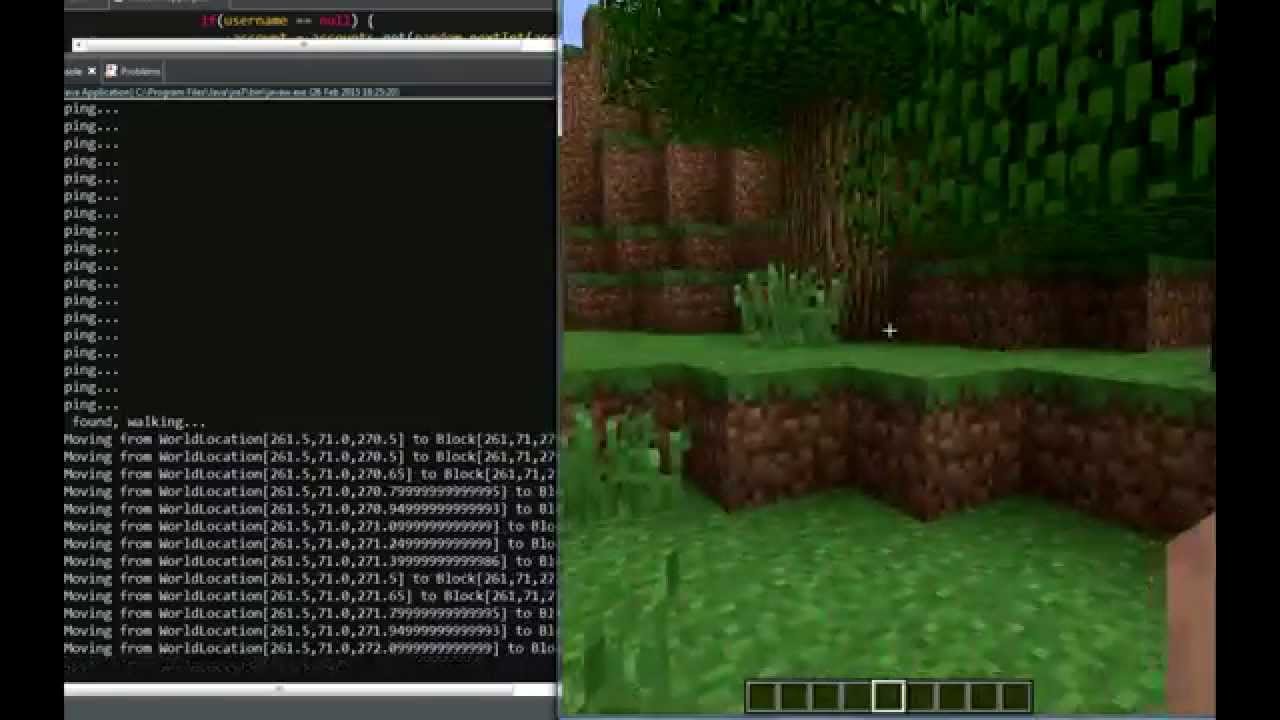 Automated Bot In Minecraft Youtube