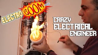 Crazy Electrical engineer-FUNNY COMPILATION(ElectroBoom)