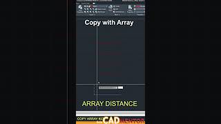 Copy array #27 | AutoCAD tutorial for beginners | AutoCAD basics
