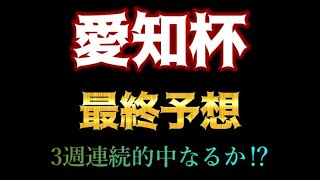 重賞連続的中どこまで続くか　愛知杯2020　予想