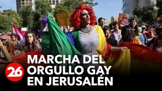 Marcha del orgullo gay en Jerusalén