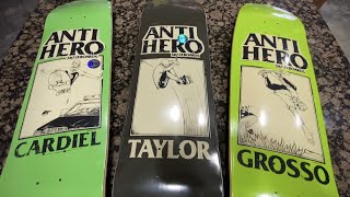 Grosso Cardiel Taylor Antihero Skateboards