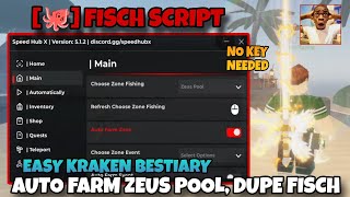 [NEW] Fisch Script Op | No Key Needed, Auto Farm Zeus Pool, Auto Kraken, Dupe Fisch, More | Pastebin