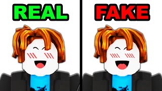 Guess the REAL Roblox Face