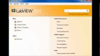 LabVIEW Tutorial - Introduction