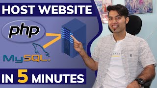 🔴 Upload A Dynamic PHP Website with MySQL Database Live on Server in Hindi 2022