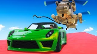 MISSION IMPOSSIBLE: PICK UP THE 150MPH SUPERCAR! (GTA 5 Funny Moments)