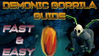 OSRS Demonic Gorillas Quick & Easy Guide