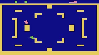 Combat (Atari 2600) Multiplayer Gameplay