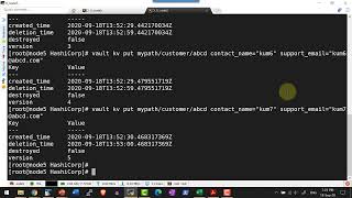HashiCorp Vault API Access kv version2 - Video 19