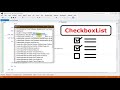 How To Use CheckboxList In VB.NET