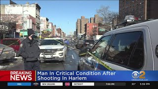 Man In Critical Condition After Shooting In Harlem