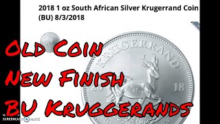 New Coin:  2018 BU Silver Krugerrand around $18 per ounce.  You in?