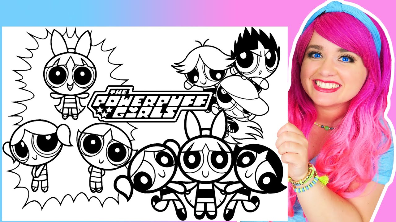 Coloring The Powerpuff Girls The Rowdyruff Boys Coloring Page – NBKomputer