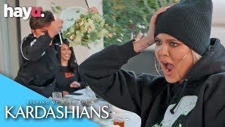 The Kardashians Have A Food Fight! | Season 17 | Keeping Up With The Kardashians