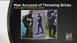 Police Looking To Identify Man Accused Of Throwing Bricks At Officers During East Liberty Protests