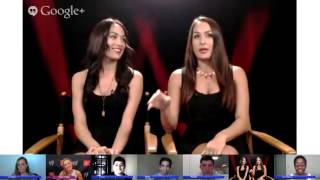 WWE Hangout: The Bella Twins talk \