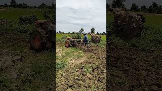 ដីស្អិតណាស់#shorts #video #tractorkubota #kubotatractor