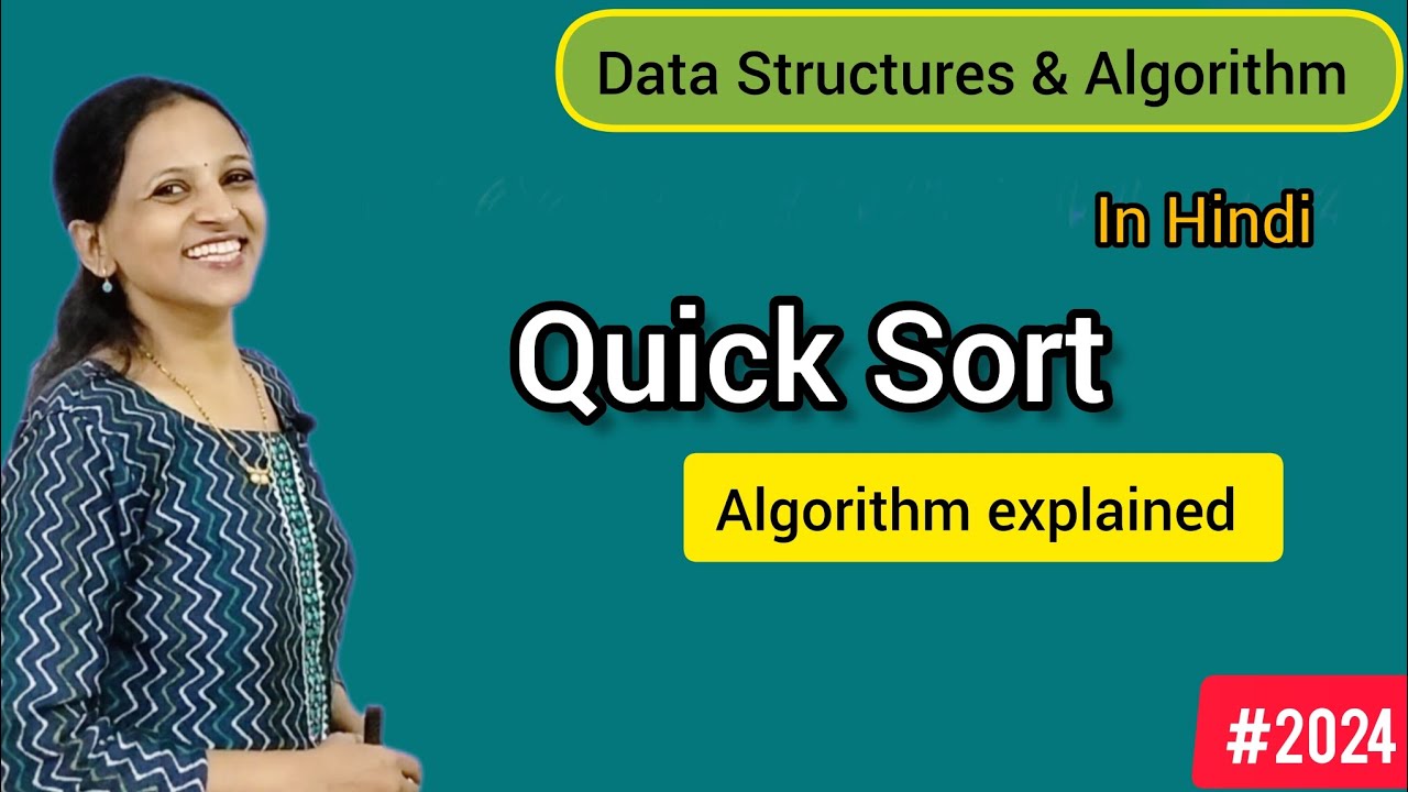 Quick Sort Algorithm Data Structures Algorithm Youtube