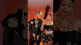 Rate out Igbo culture attire transition "Purple Speedy & Crispdal" #challenge #speedy #crispdal #fyp
