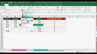 Countblank function example in excel